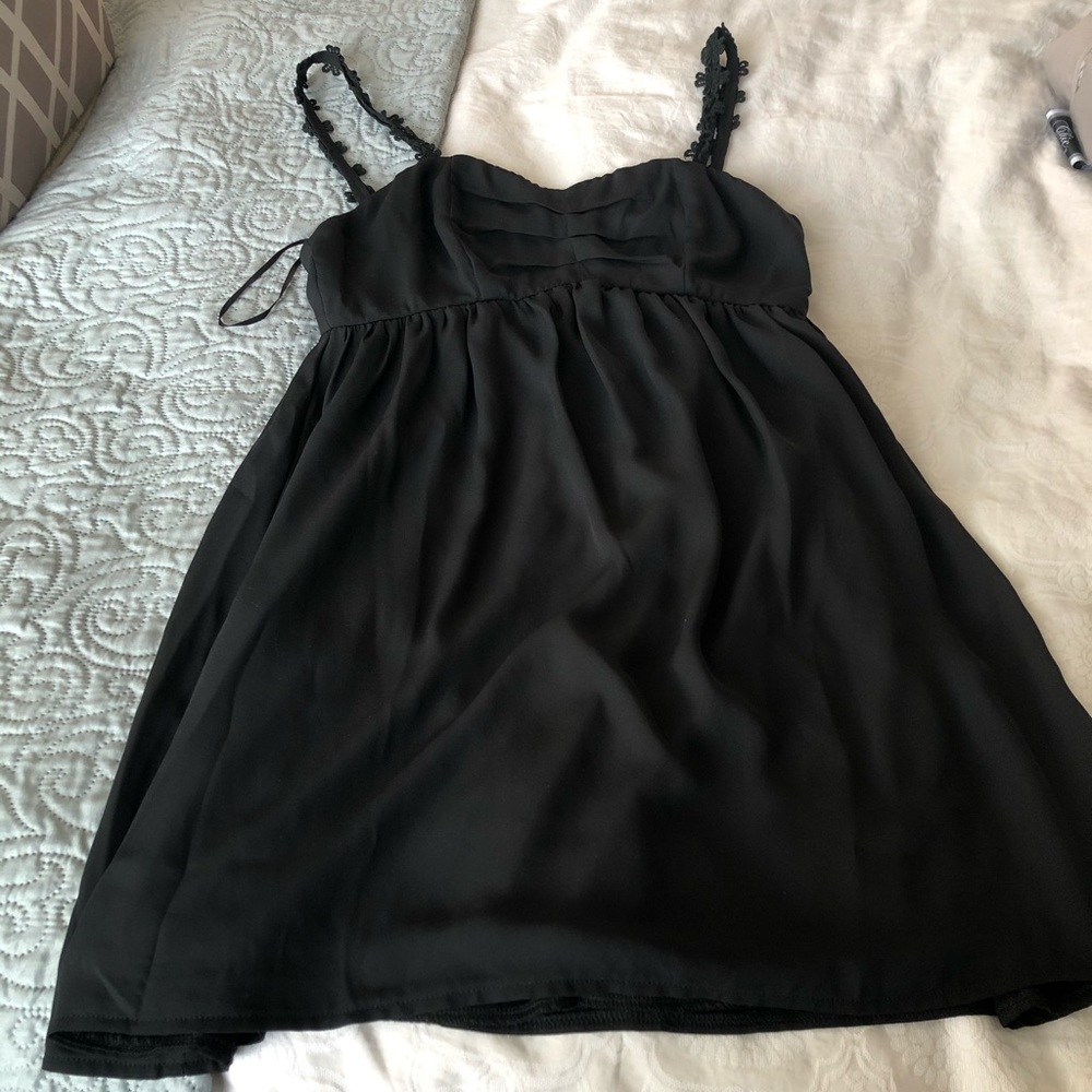 Small black mini dress